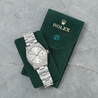 Rolex Date 34 Argento Oyster 1500 Silver Lining 